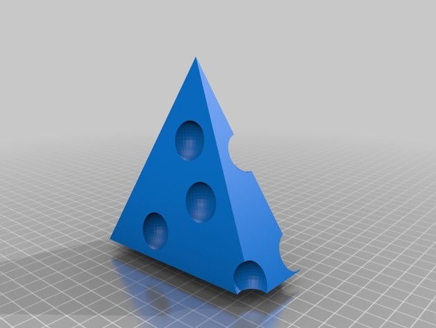 cheese shopkin 3d printing 3D print model - Mito3D