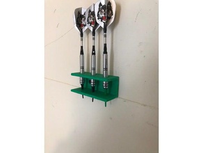dart holder tool holders & boxes darts 3d print model - Mito3D