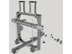 arquivo do sketchup tarantula++ Impressoras 3d 2020 tarantula 3d print model - Mito3D