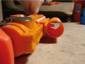 de hierro a la vista nerf elite firestrike arma fuego juguetes y accesorios juego 3d print model - Mito3D
