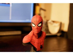 homem-aranha em casa vinda esculturas vingadores do busto ironman marvel moovie o regresso a 3d print model - Mito3D