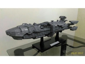 rodger young starship troopers exploraciones & réplicas 3d print model - Mito3D