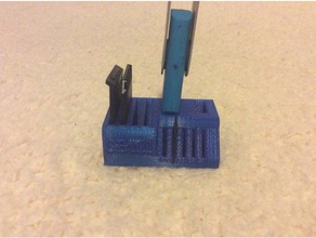 cartão sd e usb titular recipientes flashdrive micro de caso o suporte do titulares hub stick 3d print model - Mito3D