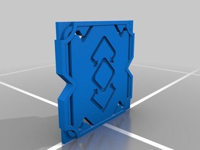 simple garlemald pendant video games 3d print model - Mito3D