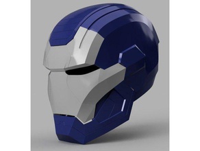 iron patriot casco di man oggetti scena la marvel comics tony stark 3d print model - Mito3D