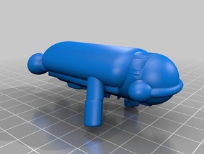 snap chat baile hot dog La impresión en 3d 3d print model - Mito3D