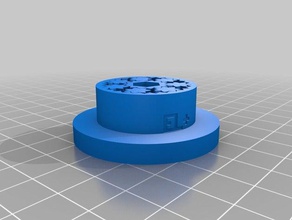 mi personalizados de engranajes cojinete brida partes personalizado rodamiento 3d print model - Mito3D