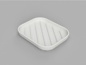 soap dish tray bathroom holder 3d print model - Mito3D