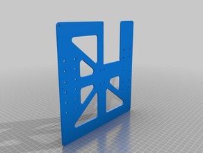 anet a8 aluminum heat bed carrier plate 3d printer parts 3d print model - Mito3D