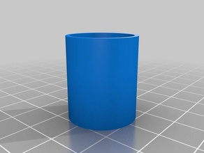 mi personalizados de pared simple cilindro personalizador La impresión en 3d las pruebas personalizado 3d print model - Mito3D