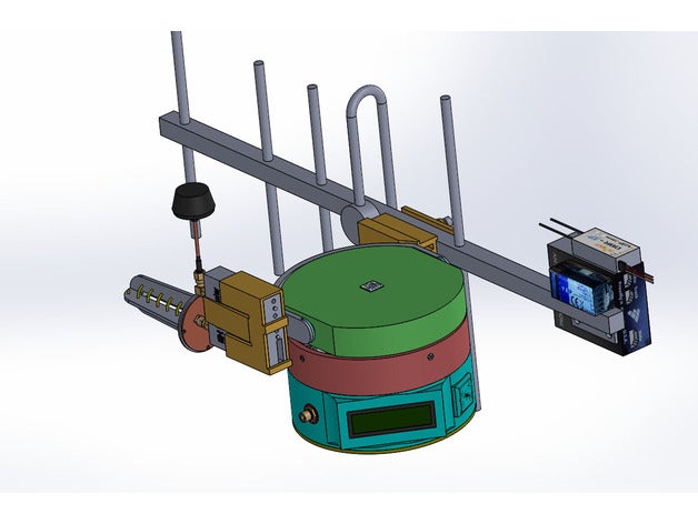 mec nica seguimiento giro continuo oyuncak & oyun aksesuarları 3D print model - Mito3D