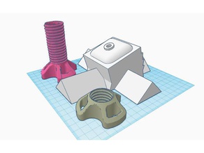 filament spool stand 3d printing 3d print model - Mito3D