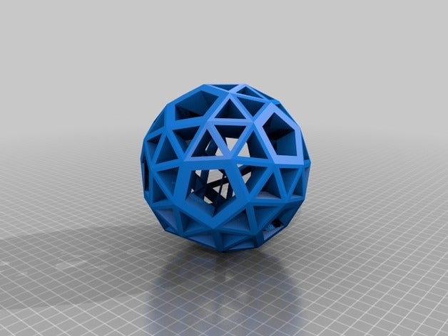 dodecaedro camuso matematica arte su misura 3D print model - Mito3D