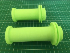 cubicon sytle spool holder long 3d printer parts 3d print model - Mito3D