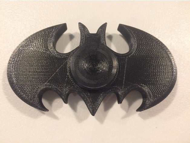 bat spinner mekanik oyuncaklar fidget-oyuncak fidgetspinner fidget el spinners oyuncak 3D print model - Mito3D