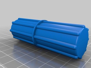 distanziale a tubo 25mm bagno 3d print model - Mito3D