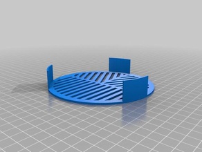 my customized bahtinov mask external tabs physics & astronomy 3d print model - Mito3D