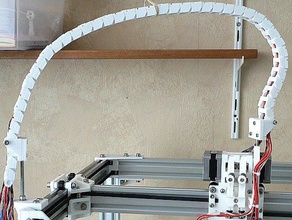 abierto del cable de la cadena invertida Impresora 3d las piezas 3d print model - Mito3D