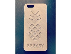 iphone 6 case pineapple mobile phone 6s 3d print model - Mito3D