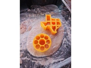 texas geformten donut cutter Küche und Esszimmer 3d print model - Mito3D