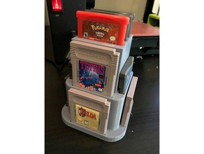 game boy Spiel display tower video-Spiele advance color nintendo 3d print model - Mito3D