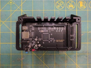 simple re-arm smoothieboard + ramps 14 mount 3d printer parts case 3d print model - Mito3D