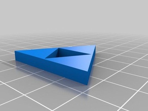triforce 3d print model - Mito3D