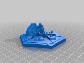 catan - comerciantes bárbaros paisagem telhas fixo jogos 3d print model - Mito3D