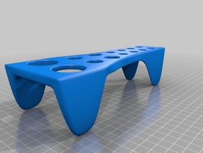 support de tube 3d print model - Mito3D