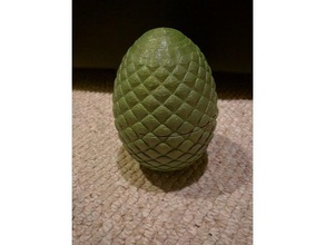 game thrones dragon egg container props 3d print model - Mito3D