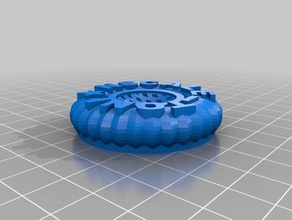 nscale toni maker coin 3d printing fidget spinner 3d print model - Mito3D