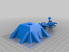 15 mm de la tourelle bunker L'impression 3d 3d print model - Mito3D