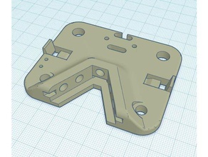 tevo tarántula magnético modular x portador bltouch Impresora 3d de las piezas la x-carro 3d print model - Mito3D