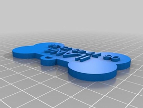 ilana os medaille Haustiere kundengebundene 3d print model - Mito3D