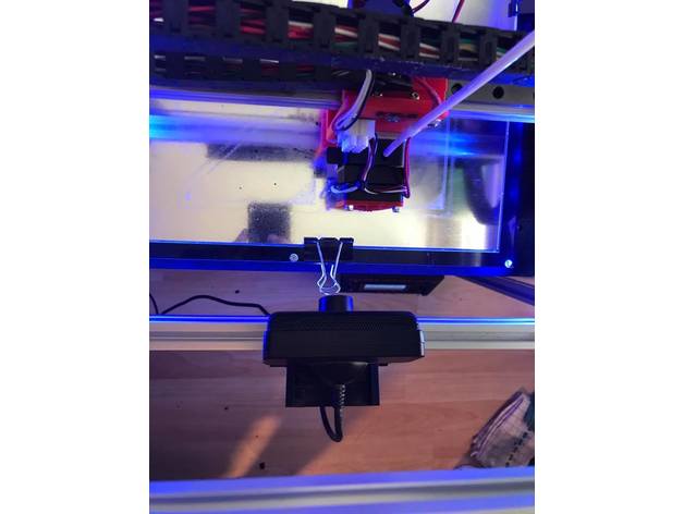 sony ps3eye verstellbaren Halterung 2020 extrusion 3d Drucker Zubehör folgertech ft5 3D print model - Mito3D
