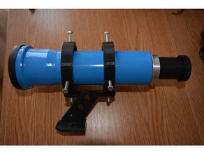 homemade telescope finder support physics & astronomy 3d print model - Mito3D