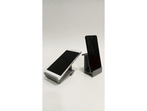 soporte de teléfono - móvil el iphone pie movil para la tableta telefono 3d print model - Mito3D