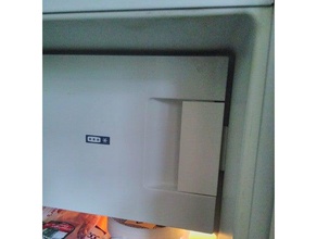 siemens fridge freezer handle flap fd8009 ki15l74 replacement parts 3d print model - Mito3D