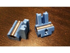 8mm quad z-axis hypercube evolution 3d printer parts 3d print model - Mito3D