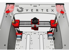 vertexevo rev1 - vertex k8400 evolution 3d printers corexy printer h-bot hypercube velleman 3d print model - Mito3D