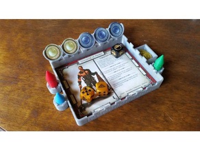 talisman ultimate character tray games boardgame boardgames board game card dice 3d print model - Mito3D