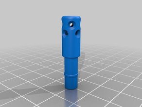 püskürtme memesi enjektör w birkaç açıklıkları 6 mm tüp delik parçalar kübik enjeksiyon nozzle boru sprey ilaçlama öksürük üç boyutlu 3d print model - Mito3D
