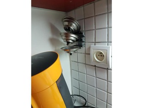 senseo pad titolare cucina & sala da pranzo 3d print model - Mito3D