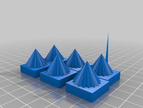 elizabeth spikes 3d printing 3d print model - Mito3D