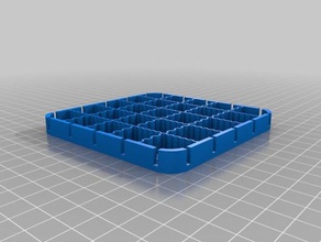 my customized parameteric linkable tiles decor 3d print model - Mito3D