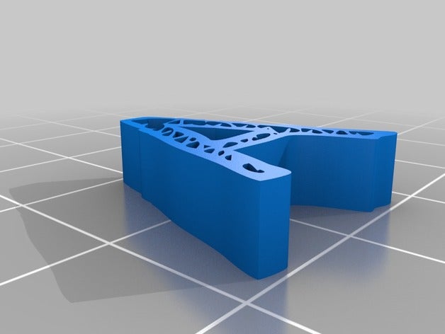 letra cabin sketch customized 3D print model - Mito3D
