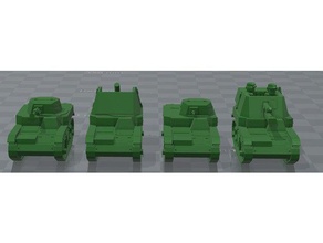amr 35 toy & game accessories flames war fow french tank wargame wargames wargaming ww2 wwii 3d print model - Mito3D