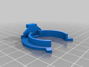 ikea foot mount clip kitchen & dining 3d print model - Mito3D