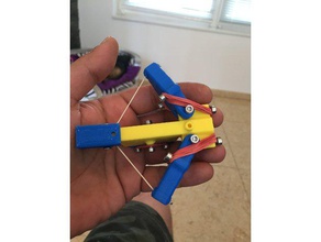 mag alimentados con elástico palillo de dientes ballesta juguete juegos y juguetes 3d print model - Mito3D