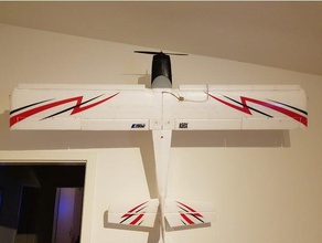timber plane wall mount 3d printing rc 3d print model - Mito3D